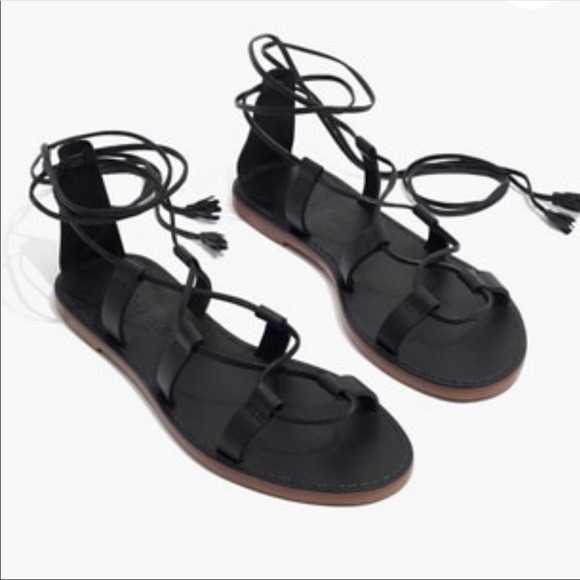 Madewell Shoes - Madewell Boardwalk Lace Up Sandal NWOT